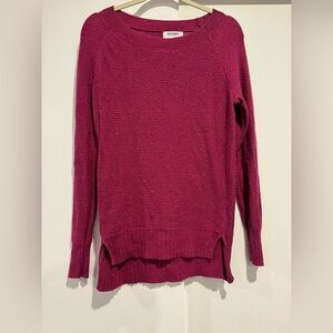 Old Navy Pink Crew Neck Sweater size Small